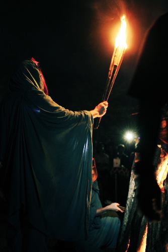 コTOBIU CAMP　火の儀式